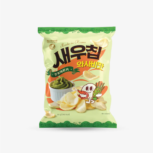 Wasabi Flavored Shrimp Chips